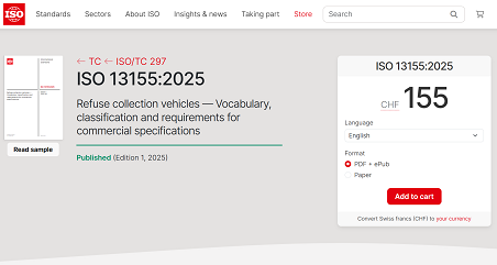 历史性突破 | upay钱包官网环境主导！首个由中国企业牵头编制的环卫装备ISO国际标准正式发布！